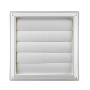 Lambro 363W White Plastic Louvered Vent 8 inch Lambro 363W White Plastic Louvered Vent 8 inch