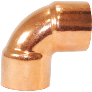 NDL N-2085 90 Degree Elbow Short turn 1-5/8in Copper pipe fittings C x C Sweat connections for refrigeration, air conditioning and plumbing applications ACR
 NDL N-2085 90 Degree Elbow Short turn 1-5/8in Copper pipe fittings C x C Sweat connections for refrigeration, air conditioning and plumbing applications ACR