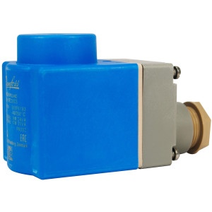 Danfoss 018F6732 Solenoid Coil 220-230 V, 60 Hz, 14 W, 50 Hz, 17 W, IP67, BE230CS, Terminal Box, works for for VDH and VDHT valves, Identical 018F8732, 018F7919