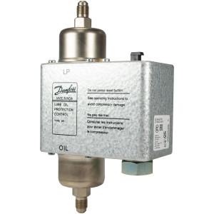 Danfoss 060B201291 Differential Oil Pressure Control MP55, 4.3 to 65 Psig regulation,175 psig LP side, 60 Sec Delay Time, 1/4 in M Flare Connection Danfoss 060B201291 Differential Oil Pressure Control MP55, 4.3 to 65 Psig regulation,175 psig LP side, 60 Sec Delay Time, 1/4 in M Flare Connection