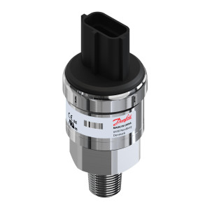 Danfoss 060G6493 Pressure Transmitter AKS 32R, 0 a 650 psi, Pressure Connector 1/4-18 NPTF, Electrical connection AMP Econoseal, J-series Danfoss 060G6493 Pressure Transmitter AKS 32R, 0 a 650 psi, Pressure Connector 1/4-18 NPTF, Electrical connection AMP Econoseal, J-series