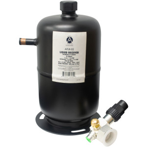 Appli Parts APLR-02 2 Liter 3/8 in ODF Liquid Receiver Outlet with 1 in Rotolock SAE x 3/8 in ODF Appli Parts APLR-02 2 Liter 3/8 in ODF Liquid Receiver Outlet with 1 in Rotolock SAE x 3/8 in ODF