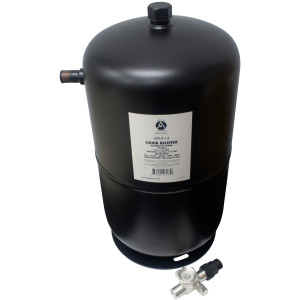 Appli Parts APLR-14 14 Liter 5/8 in ODF Liquid Receiver Outlet with 1 in Rotolock 1 in SAE x 5/8 in ODF  Appli Parts APLR-14 14 Liter 5/8 in ODF Liquid Receiver Outlet with 1 in Rotolock 1 in SAE x 5/8 in ODF