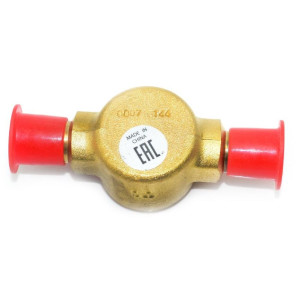 Danfoss SGP 6 I 1/4 in Sight Glass, Flare,R22,014L0007 Danfoss SGP 6 I 1/4 in Sight Glass, Flare,R22,014L0007