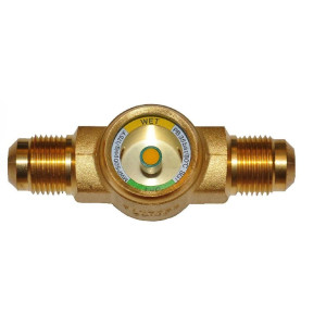 Danfoss SGP 6 I 1/4 in Sight Glass, Flare,R22,014L0007 Danfoss SGP 6 I 1/4 in Sight Glass, Flare,R22,014L0007