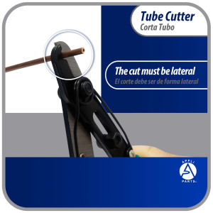 Appli Parts APT-TC157 Capillary Tube Cutter for Copper, Aluminum, steel, PVC and other soft metal pipe for Professionals and DIY applications Appli Parts APT-TC157 Capillary Tube Cutter for Copper, Aluminum, steel, PVC and other soft metal pipe for Professionals and DIY applications