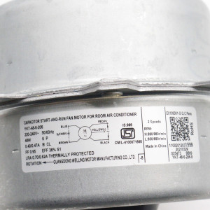 Fan Motor Outdoor Unit YKT-48-6-206-6 220-240V 50/60Hz 11002012033636, 11002012031559
Fits: Eaem018c11b Fan Motor Outdoor Unit YKT-48-6-206-6 220-240V 50/60Hz 11002012033636, 11002012031559
Fits: Eaem018c11b
