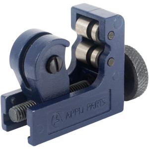 Appli Parts APT-TC128 1/8 in to 7/8 in Mini Tube Cutter for Copper, Aluminum, Steel, PVC and other soft metal pipe for Plumbing and HVAC/R Professionals and DIY Applications  Appli Parts APT-TC128 1/8 in to 7/8 in Mini Tube Cutter for Copper, Aluminum, Steel, PVC and other soft metal pipe for Plumbing and HVAC/R Professionals and DIY Applications