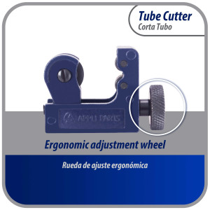 Appli Parts APT-TC128 1/8 in to 7/8 in Mini Tube Cutter for Copper, Aluminum, Steel, PVC and other soft metal pipe for Plumbing and HVAC/R Professionals and DIY Applications  Appli Parts APT-TC128 1/8 in to 7/8 in Mini Tube Cutter for Copper, Aluminum, Steel, PVC and other soft metal pipe for Plumbing and HVAC/R Professionals and DIY Applications