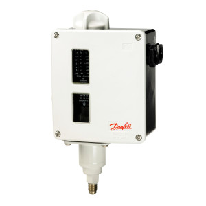 Danfoss 017-524566 RT1 Pressure Switch, 7.3 to 23.2 psi, SPDT, Auto Reset, 1/4 in Male G Connection Danfoss 017-524566 RT1 Pressure Switch, 7.3 to 23.2 psi, SPDT, Auto Reset, 1/4 in Male G Connection