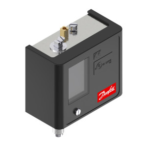 Danfoss 060-5241 KPU5 Fan Cycling Control, 100 to 450 psi, SPST (NO), Manual Reset, 1/4 in Male Flare Connection Replaces: O10-2054, P70AA-118C