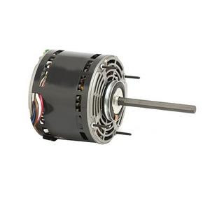US Motors 3/4 hp 1625 rpm, 4 poles, 1 shaft, OPAO Enclosure, 3 speed, 5.6 diameter, CCW, Lead End, Reversible, 208-230 V, 60 hz, 1 ph, 10 mfd/370 VAC Run Capacitor 1697 K055KDH9451022B