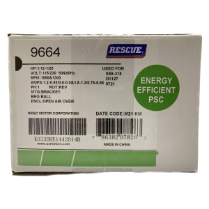 US Motor 1/12-1/20Hp 1550 rpm, 4 poles, 1 shaft, 2.5in OAO Enclosure, 3.3 diameter, Reversible, 115V/230V/50/60Hz/1Ph frame 4.17in 9664 
 US Motor 1/12-1/20Hp 1550 rpm, 4 poles, 1 shaft, 2.5in OAO Enclosure, 3.3 diameter, Reversible, 115V/230V/50/60Hz/1Ph frame 4.17in 9664